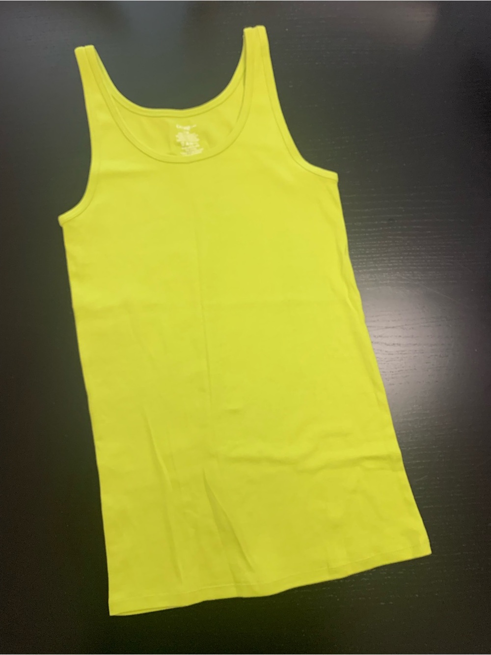George Medium Neon Green Tank Top